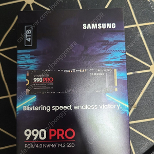 삼성 정품 990 pro 4tb