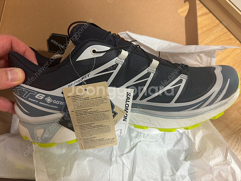 살로몬 XT-6 GTX 고어텍스 나이트스카이 새상품 팝니다.--2