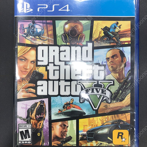 플스4 cd GTA5 북미판 한글지원 5천원