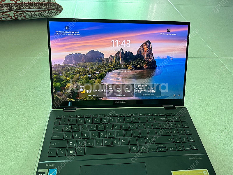 젠북 프로 플립 15 OLED 2in1 화면터치 3 6...--0