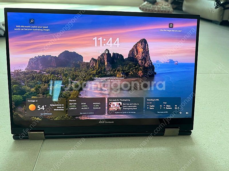 젠북 프로 플립 15 OLED 2in1 화면터치 3 6...--1