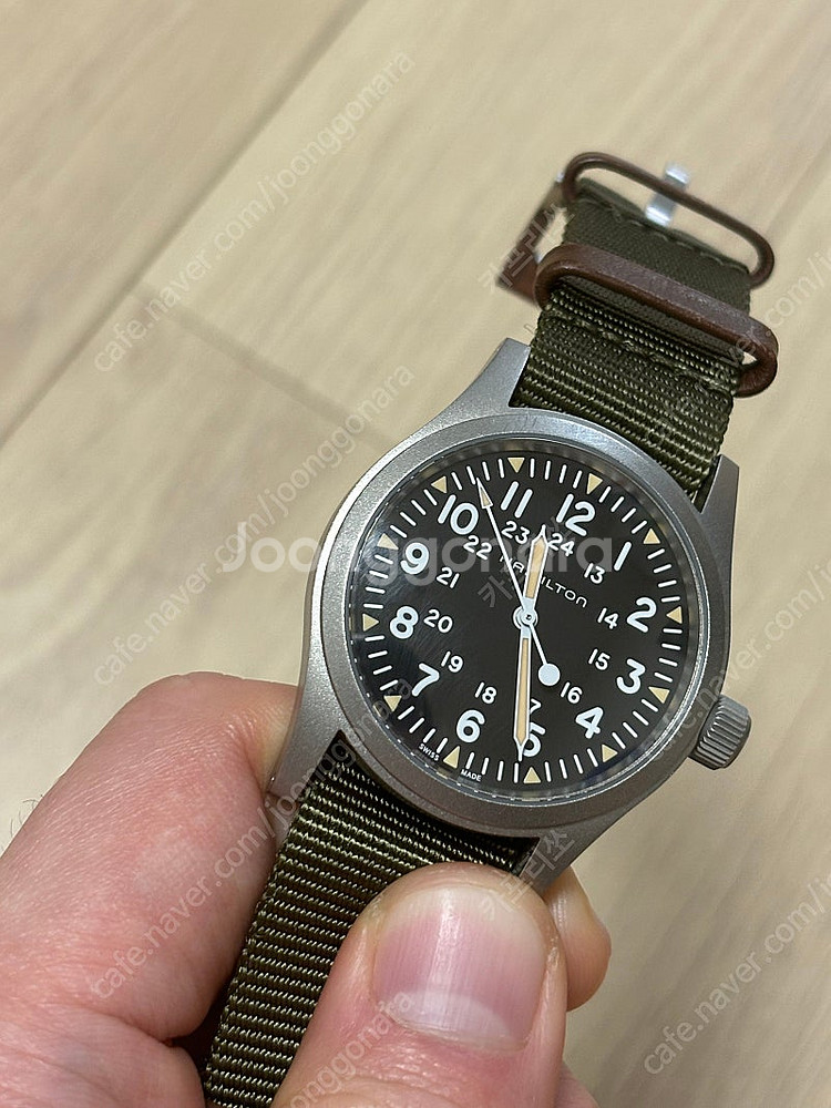 해밀턴 카키 필드 메카니컬H69439931 (2024년5월 스탬핑)--1