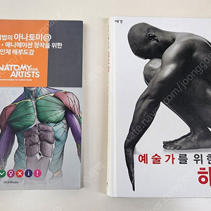 최신기법의 아나토미, 예술가를 위한 해부학등 각종 드로잉 서적팝니다.