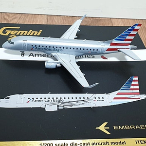 1:200 제미니 American Eagle ERJ-170 팝니다