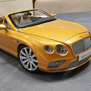 1:18 paragon Bentley continental gtc facelift gold