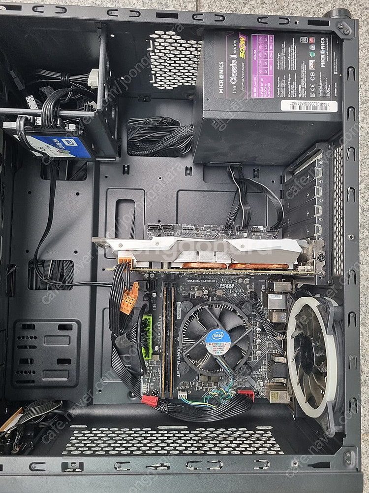 게임용 컴퓨터 (i5 9400F) (삼성 커버드 27인...--2