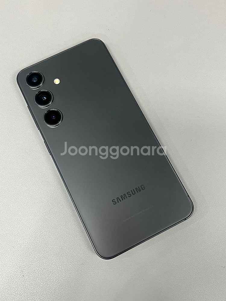 갤럭시S24 블랙 256G 미파손 무잔상 무기스 신폰급...--1