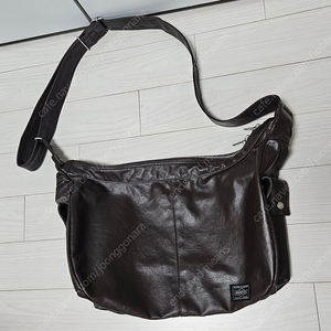 요시다포터 프리스타일 숄더백 다크브라운 라지 반달백 porter freestyle shoulder bag dark brown