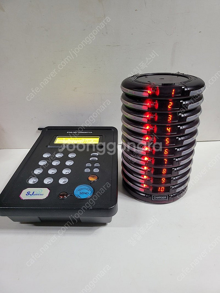 카페 진동벨 팝니다 10개짜리에요 스타콜 sc-600r--5