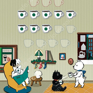 스벅 프리퀀시 일반 8개 일괄 10000원(개당1250)