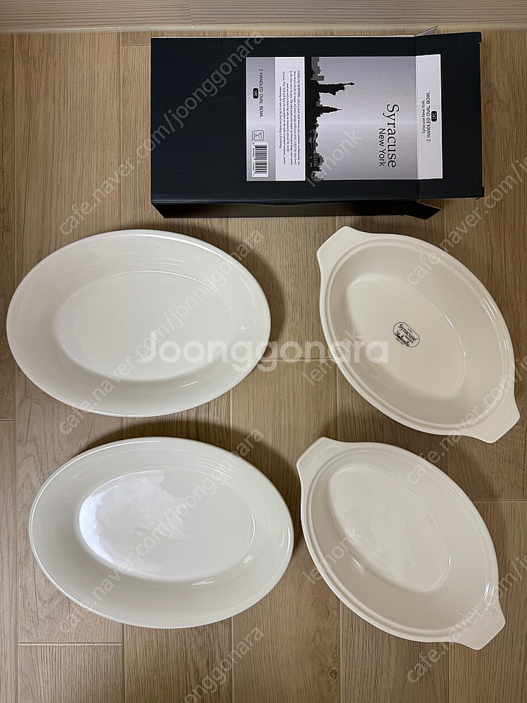 [새상품] 지엠마 시라쿠스 뉴욕 화이트 손잡이타원볼 2...--0