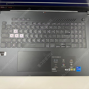 [급매개인]ASUS TUF FX707ZC-HX035 가방,박스 유 게이밍 노트북 i7-12700H DDR5 16GB RTX 3050 144Hz