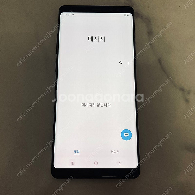 갤럭시 노트8 블랙 256용량 매우깨끗한기기 9만5천원...--5