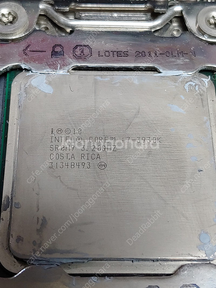 인텔 i7 3930K 메인보드 X79 메모리 16GB 포항 직거래 또는 택배 판매--2