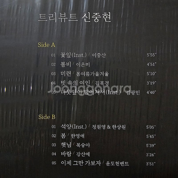 LP 레코드 트리뷰트 신중현--2