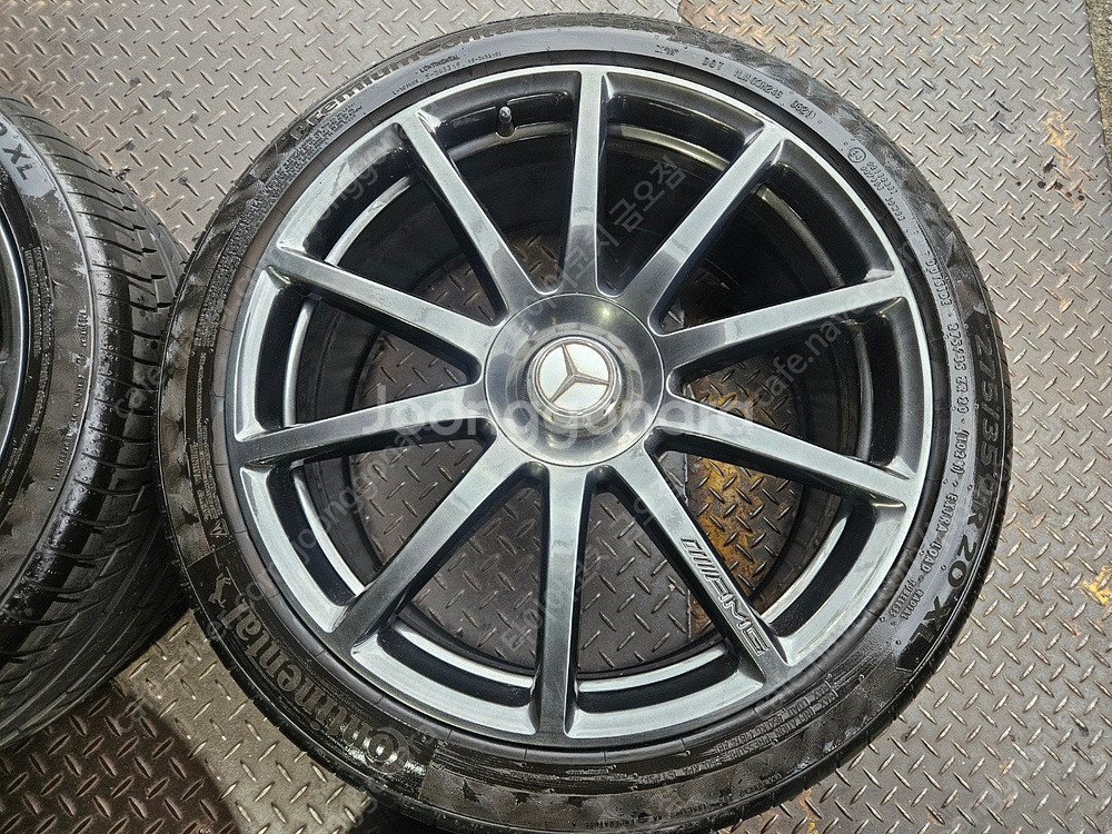 20인치 벤츠 S63 AMG 고스트크롬 중고 휠타이어 ...--1