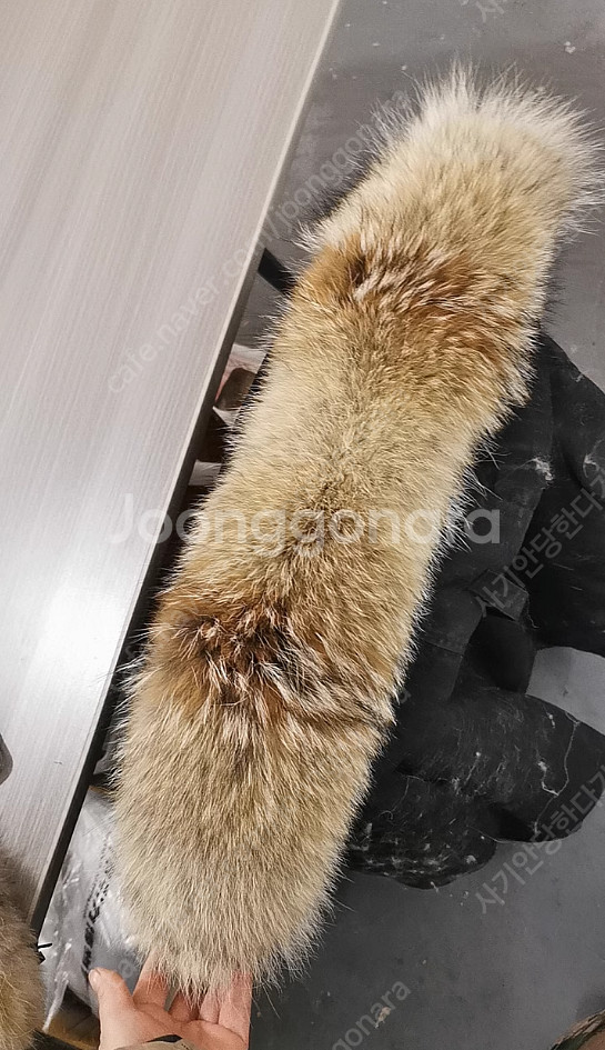 캐나다구스 무스너클 노비스 몽클레어 패딩 모자 퍼 털--9