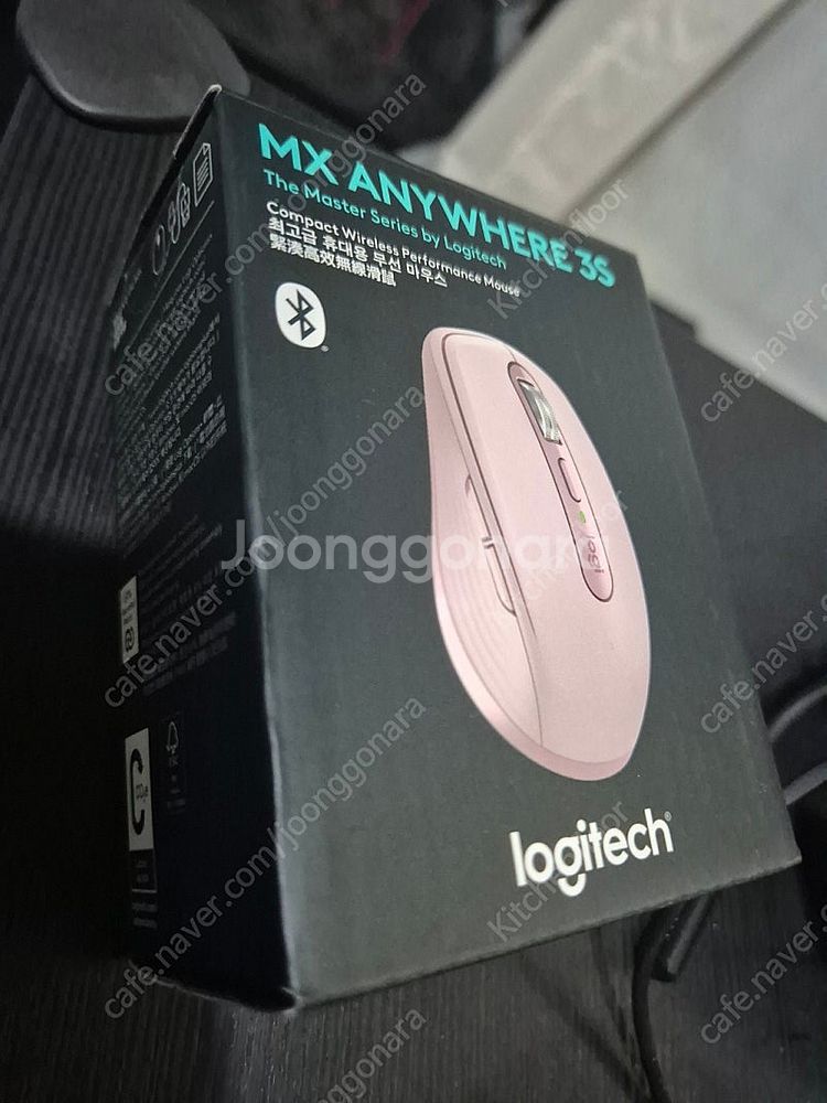 로지텍 MX Anywhere3s 애니웨어3s 핑크 택포...--0