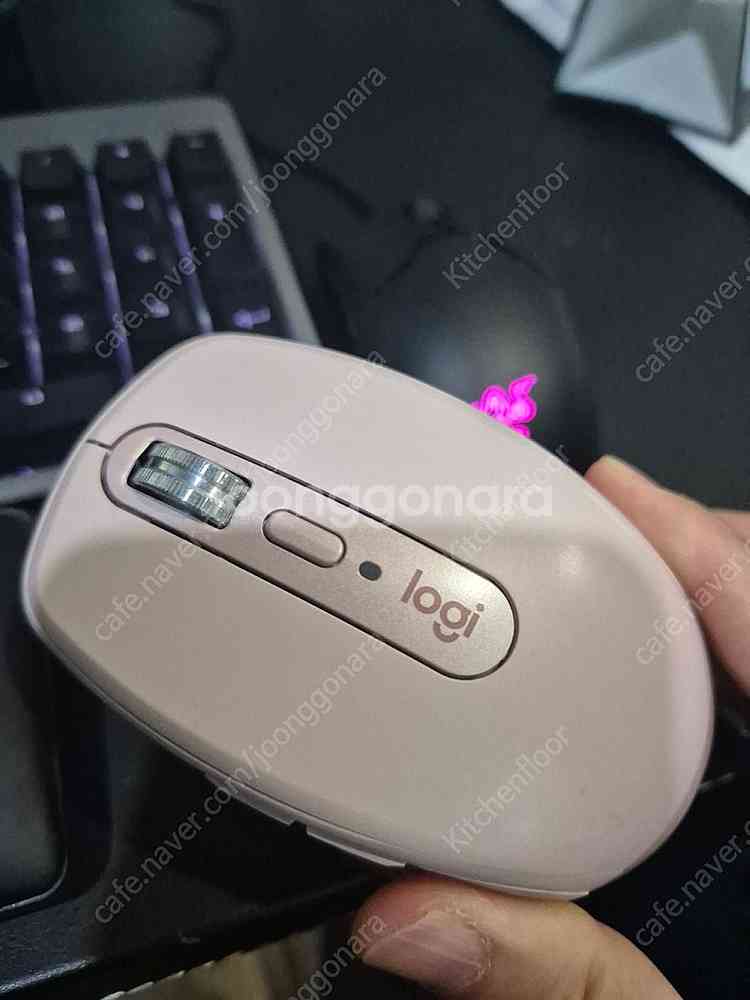 로지텍 MX Anywhere3s 애니웨어3s 핑크 택포...--2
