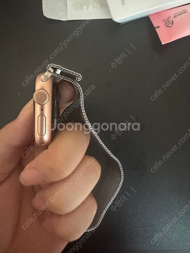 애플워치 se1 40mm 로즈골드 나이키에디션--2