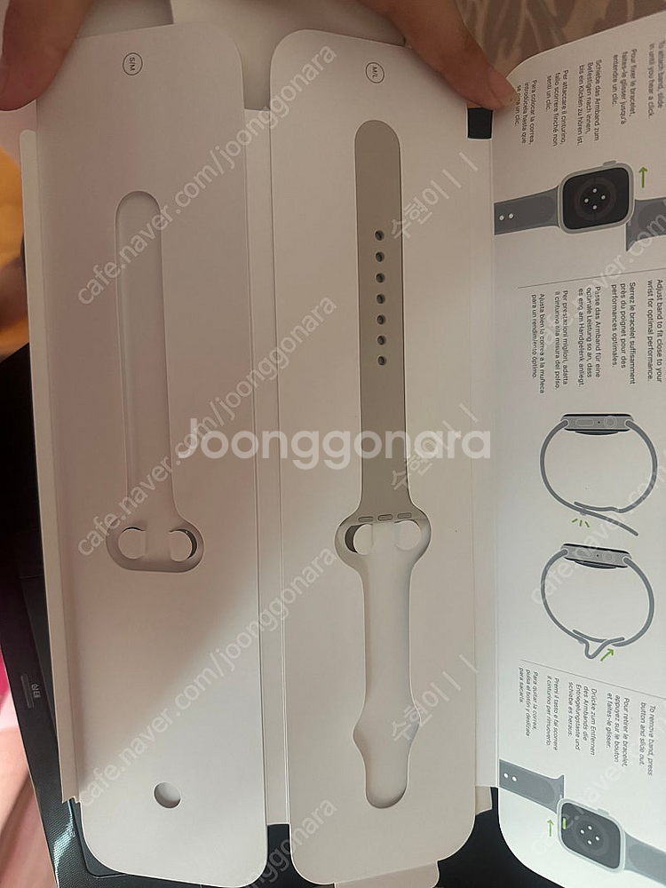 애플워치 se1 40mm 로즈골드 나이키에디션--4