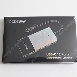 코드웨이 usb c 타입 12in1 멀티허브 미개봉 판매합니다