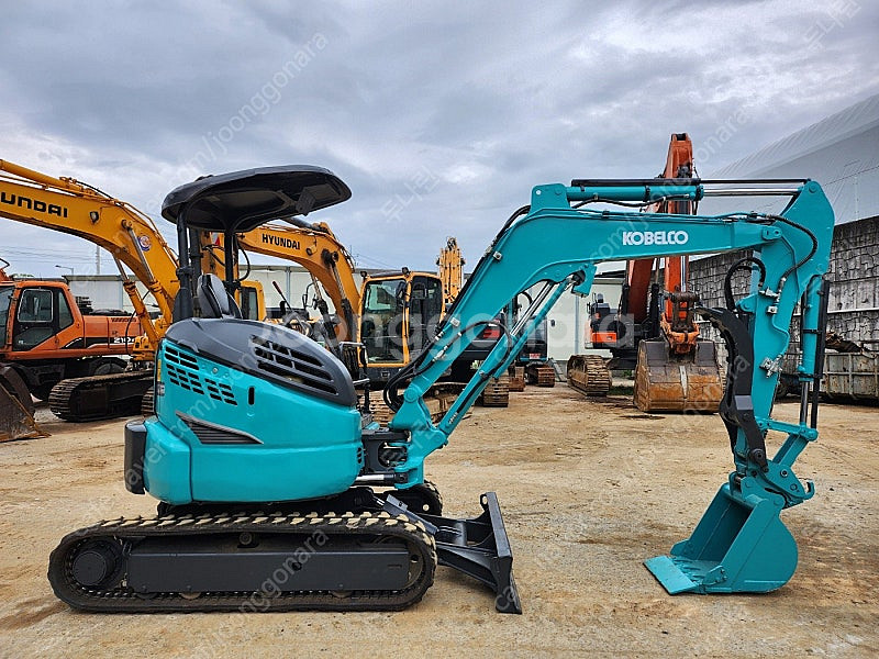 코벨코 SK35 2019년식 코끼리집게 버켓2종 3.5...--2