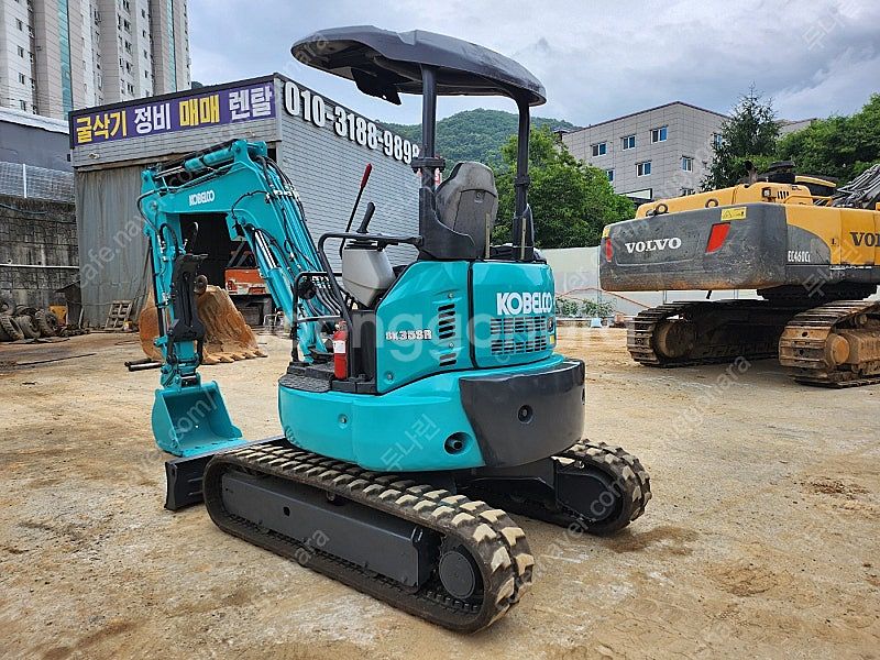 코벨코 SK35 2019년식 코끼리집게 버켓2종 3.5...--5