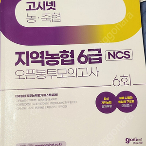 고시넷 2024 하반기 지역농협 6급 NCS