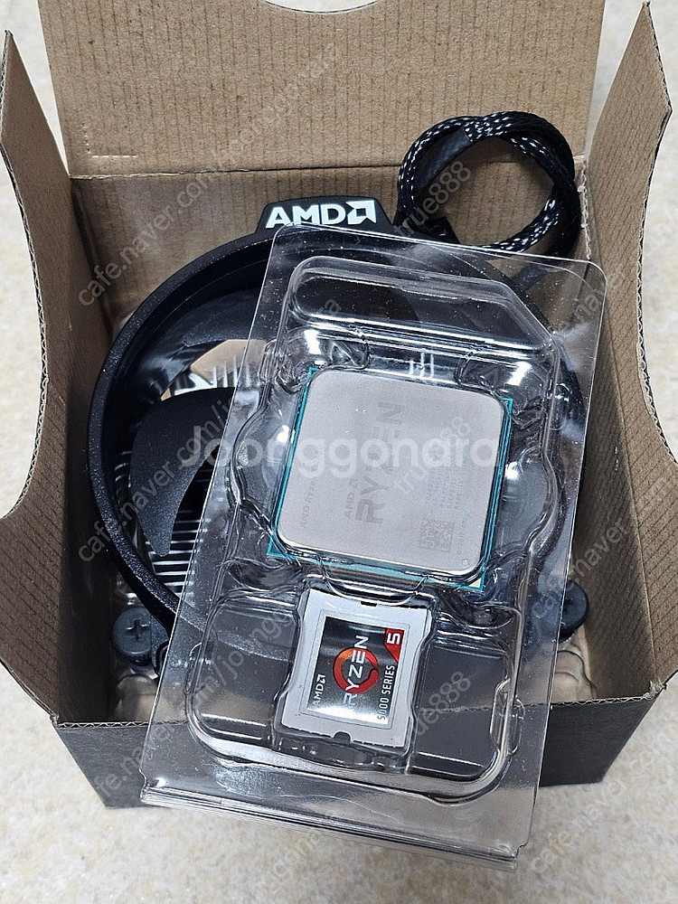 라이젠 2600 cpu 기본쿨러포함 택배비 포함--1