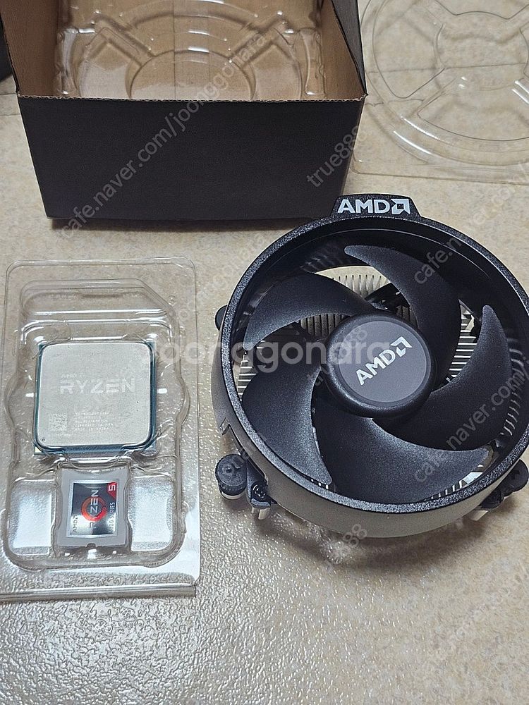 라이젠 2600 cpu 기본쿨러포함 택배비 포함--2