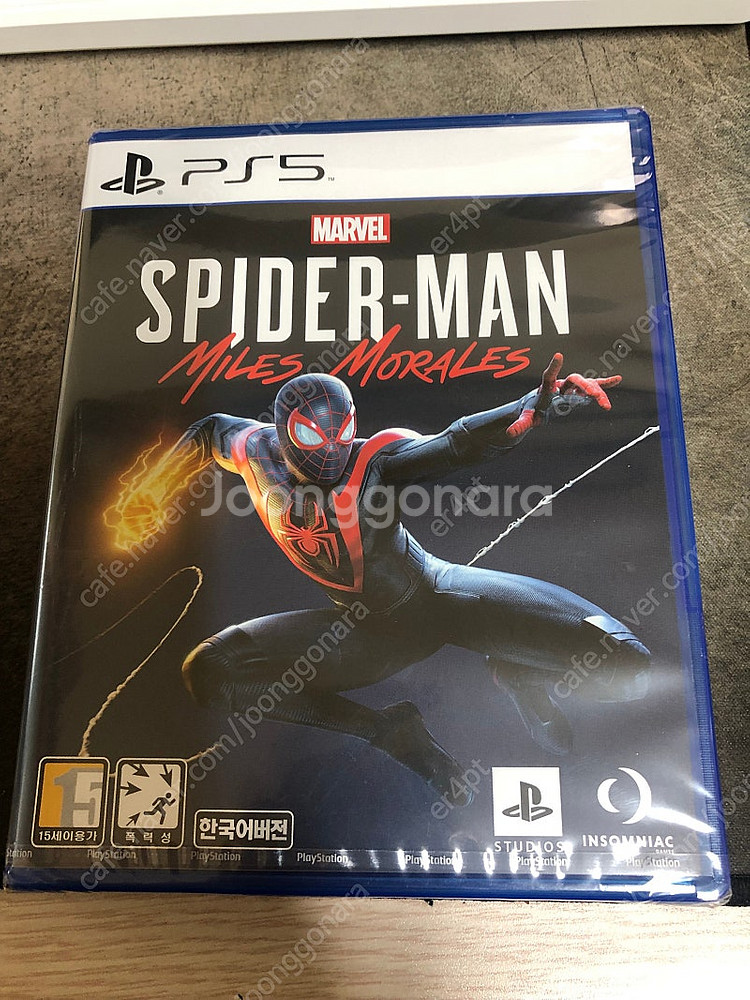 ps5 스파이더맨 마일즈 모랄레스 미개봉 팝니다--0