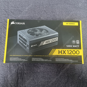 커세어 CORSAIR HX1200 80PLUS PLATINUM 파워 팝니다.