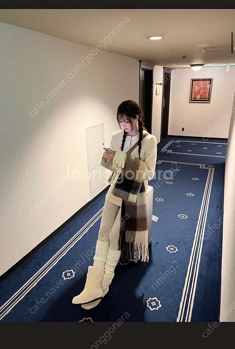 라벨르블랑 안나부클 셋업 화이트--2