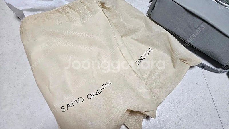 세이모온도 포켓머그백M 나일론카키 새상품--3