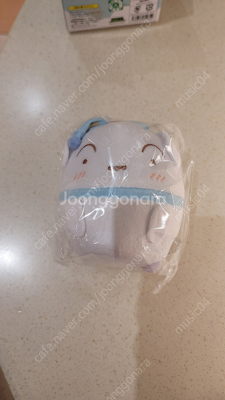 짱구 흰둥이 잠옷 인형 열쇠고리--0