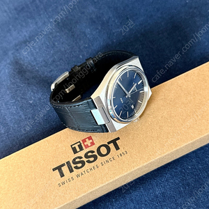 티쏘 PRX 40mm 청판 쿼츠 (+정품 가죽스트랩)