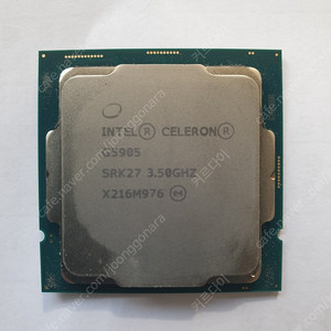 cpu G5905 (10세대 LGA1200) 택포