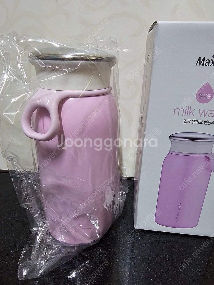맥심 텀블러 350ml (미사용)--1