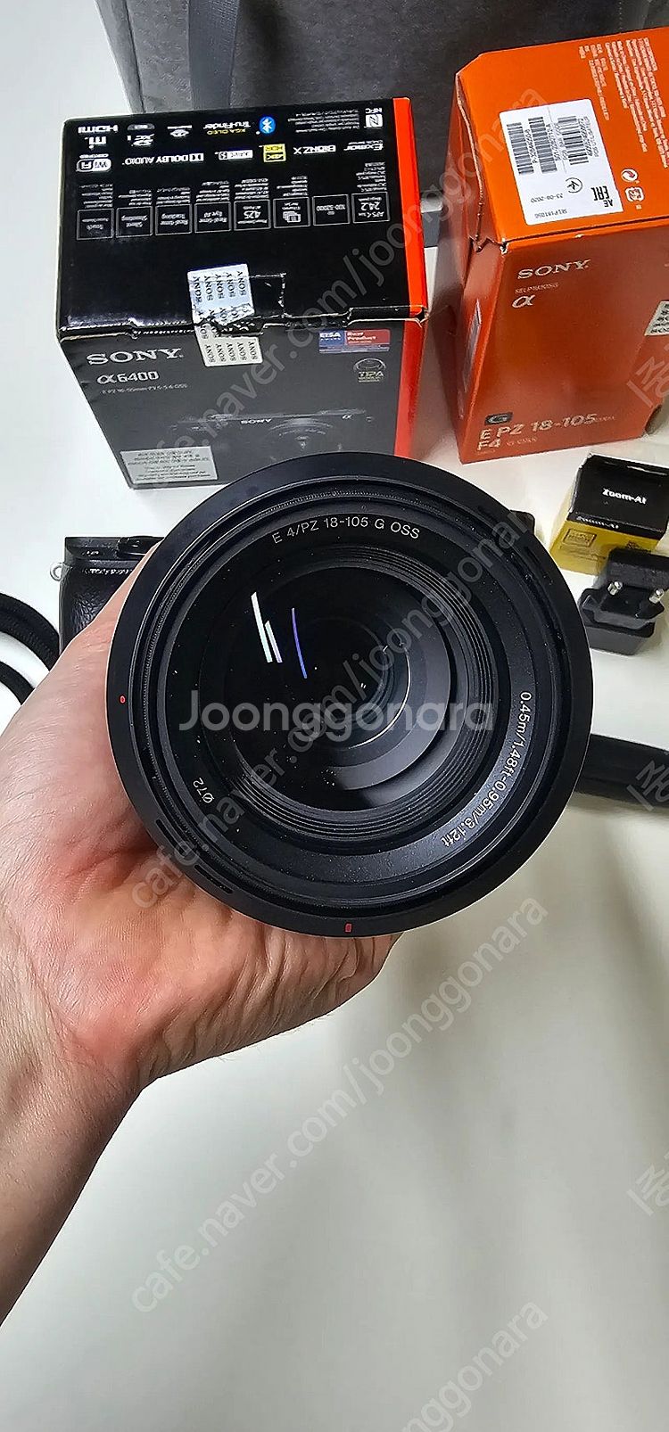 소니 a6400, selp18105g, 구성품 팝니다--3
