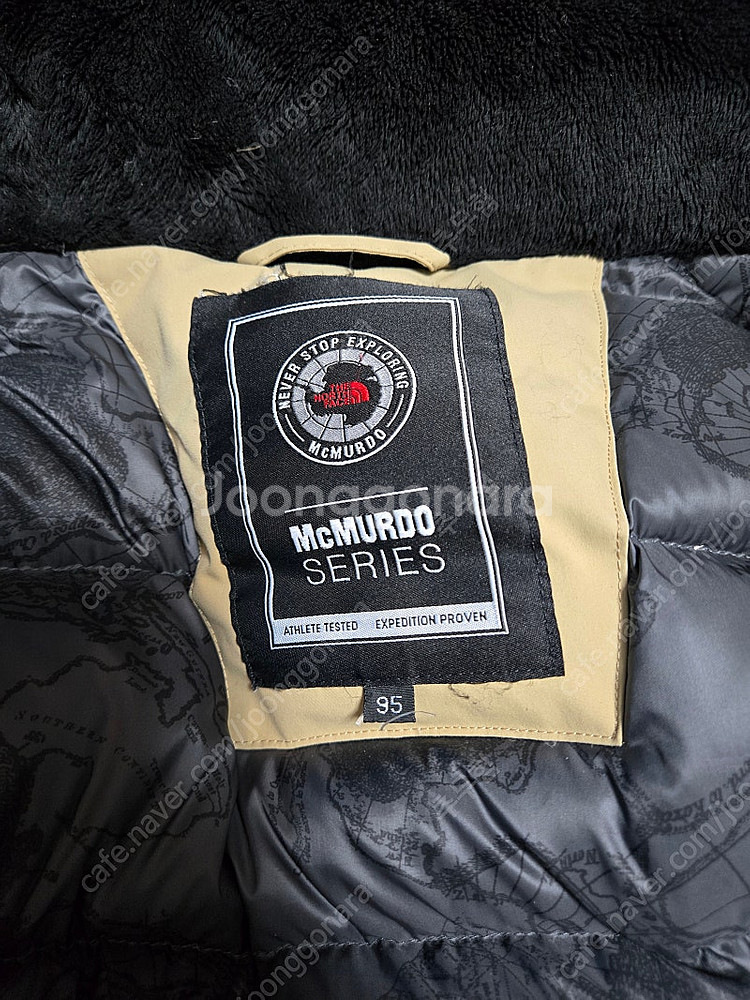 노스페이스 맥머도 구스패딩 95--2