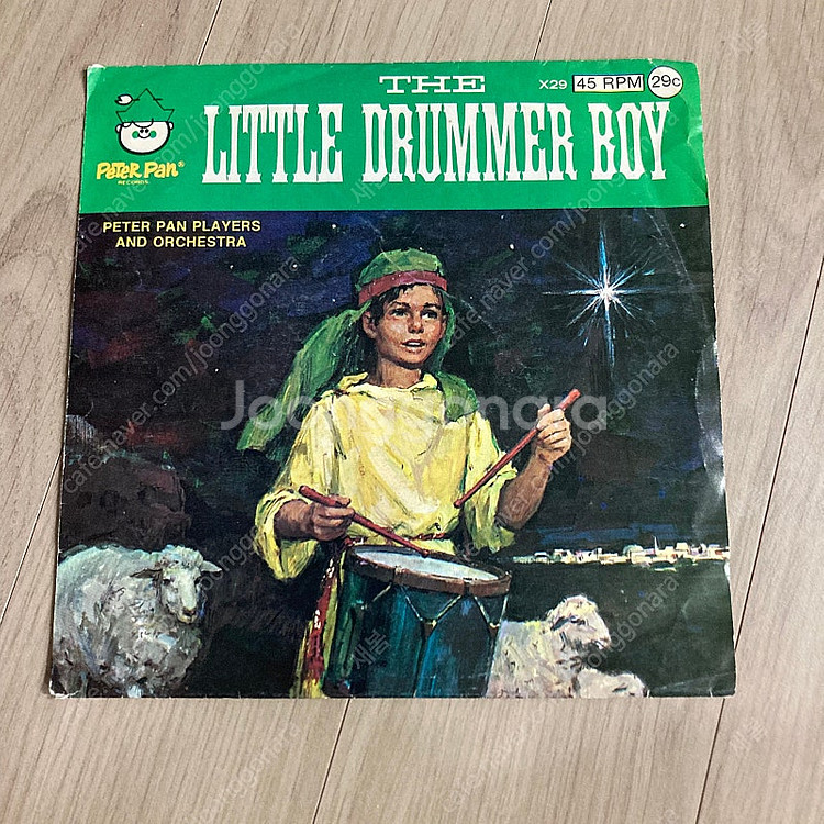 빈티지 디즈니 크리스마스 바이닐 lp--6