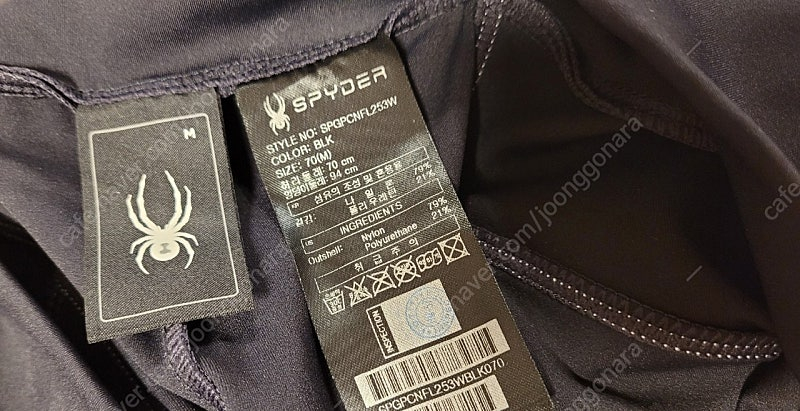 스파이더 여성 레깅스 블랙M / 외 안다르 가방 젝시믹스 나이키 요가복 운동가방--4