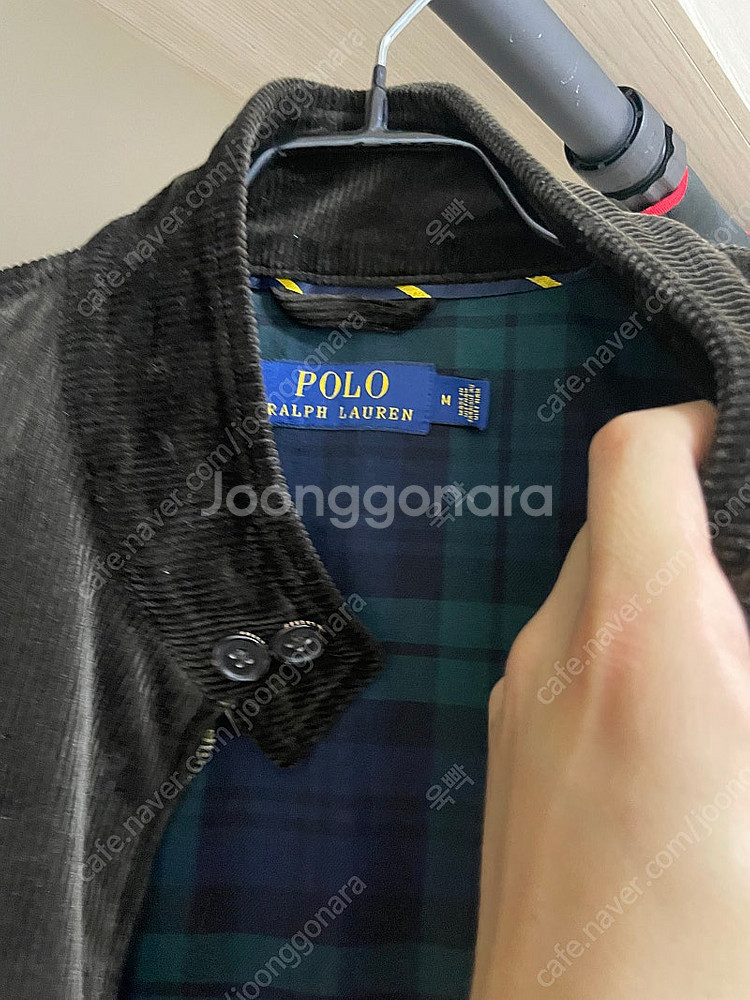 폴로 코듀로이 바라쿠다 자켓 브라운 M 상태s급 최상--4