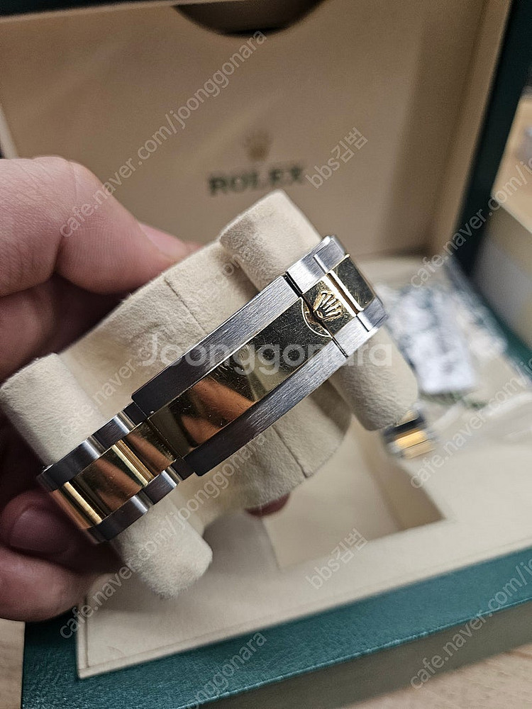 로렉스 정품 서브마리너 흑콤 126613LN 41mm--1