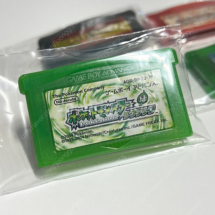 GBA 포켓몬스터 일판 알팩 모음--3