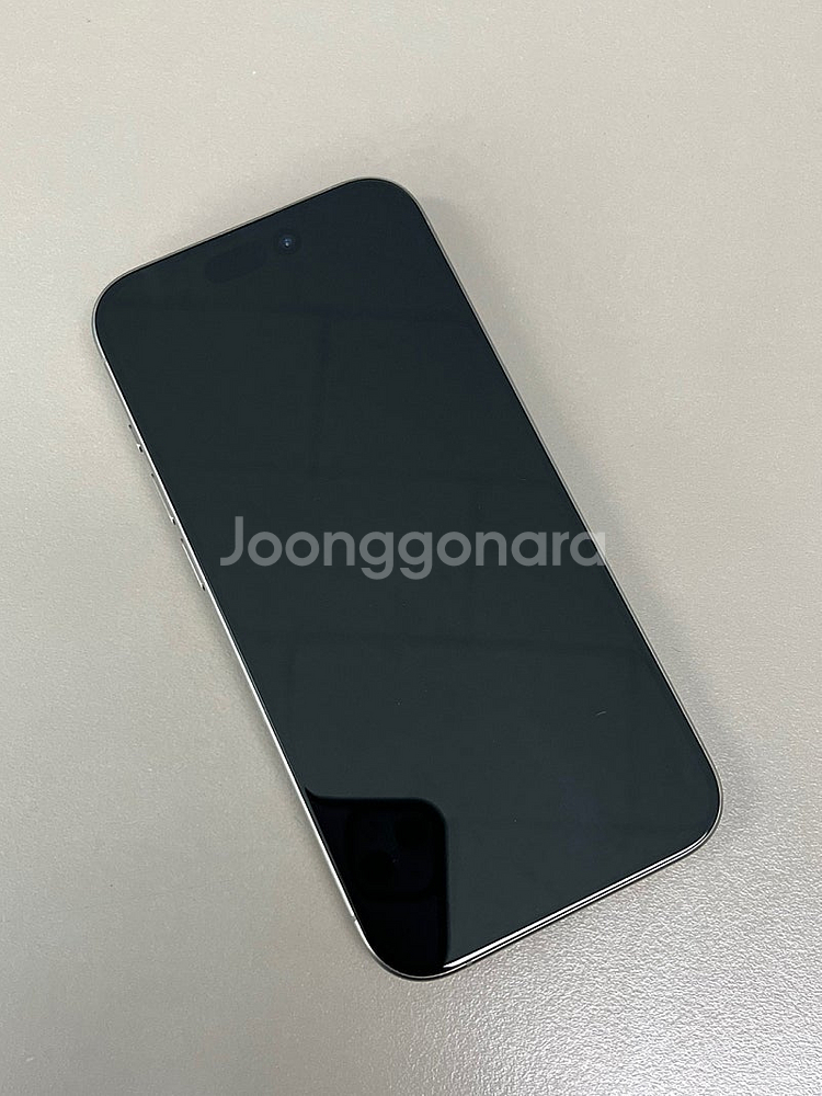 (자급제S급) 아이폰15프로 내추럴티타늄 512G 실사...--2