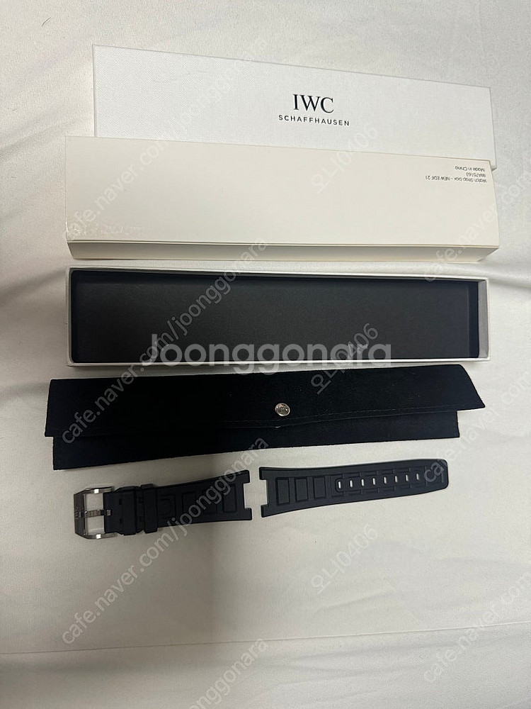 iwc 구 인제니어(3239) 러버 스트랩 판매--0