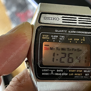 SEIKO 빈티지 디지털시계 A158-5000