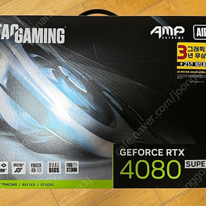 [국내정품] Zotac AMP AIRO 4080 Super 박풀 팝니다